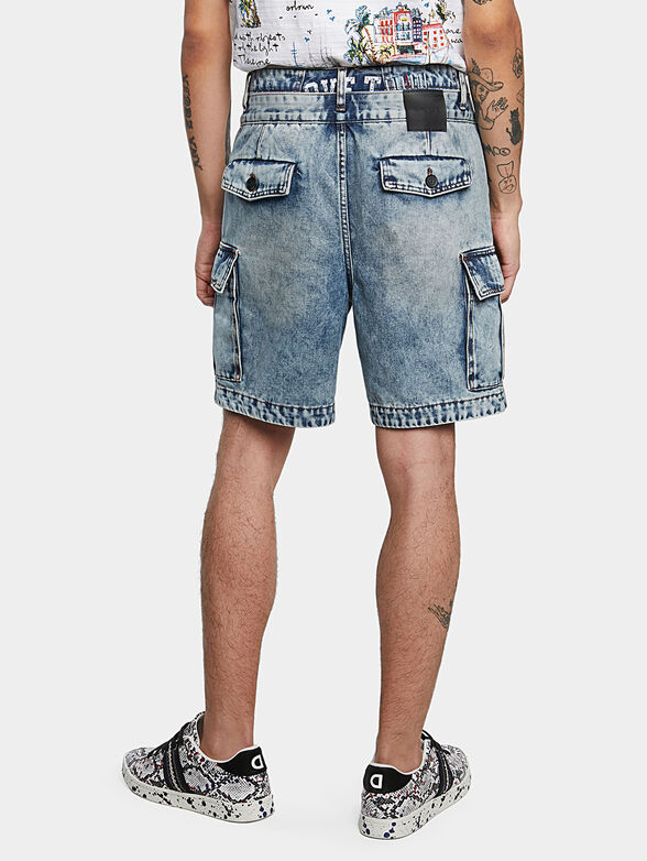 CESAR Short jeans with washed effect - 3