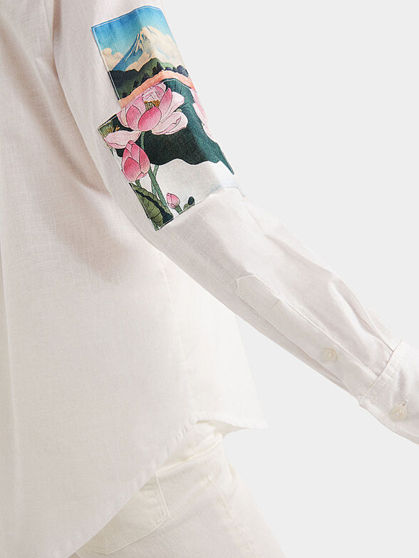 KIOTO shirt with patchwork - 6