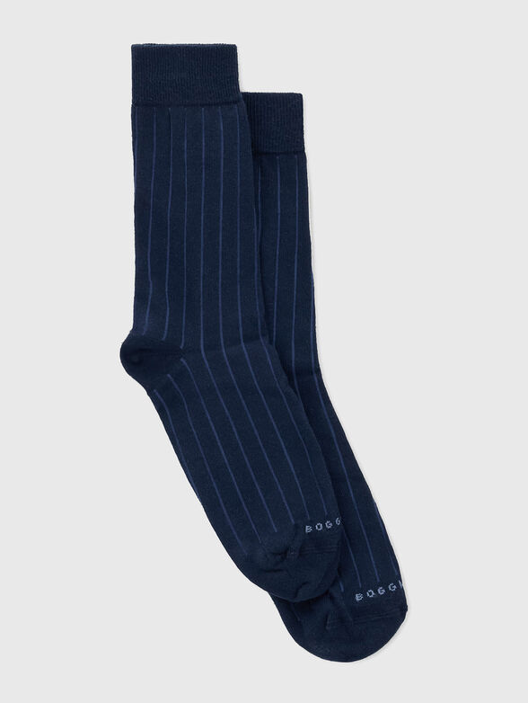 Socks with a ribbed pattern - 2