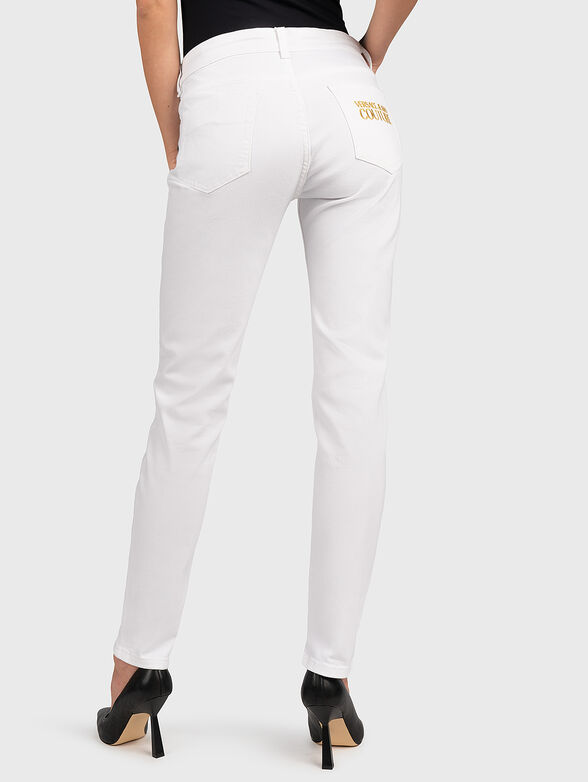 MELISSA  jeans with logo embroidery - 2