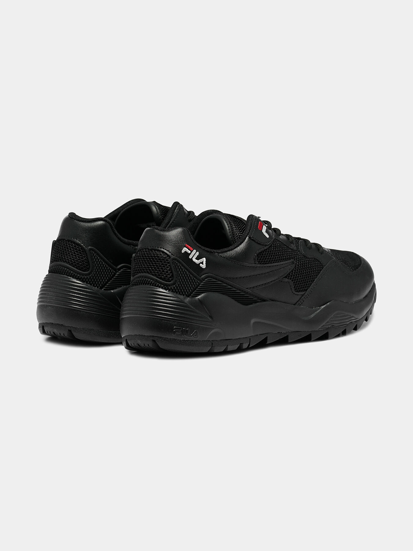 VAULT CMR JOGGER L LOW Black sneakers with rubber inserts brand FILA Globalbrandsstore en