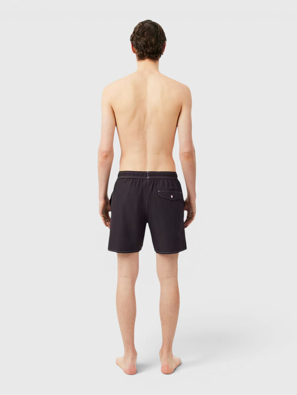 Black beach shorts - 2