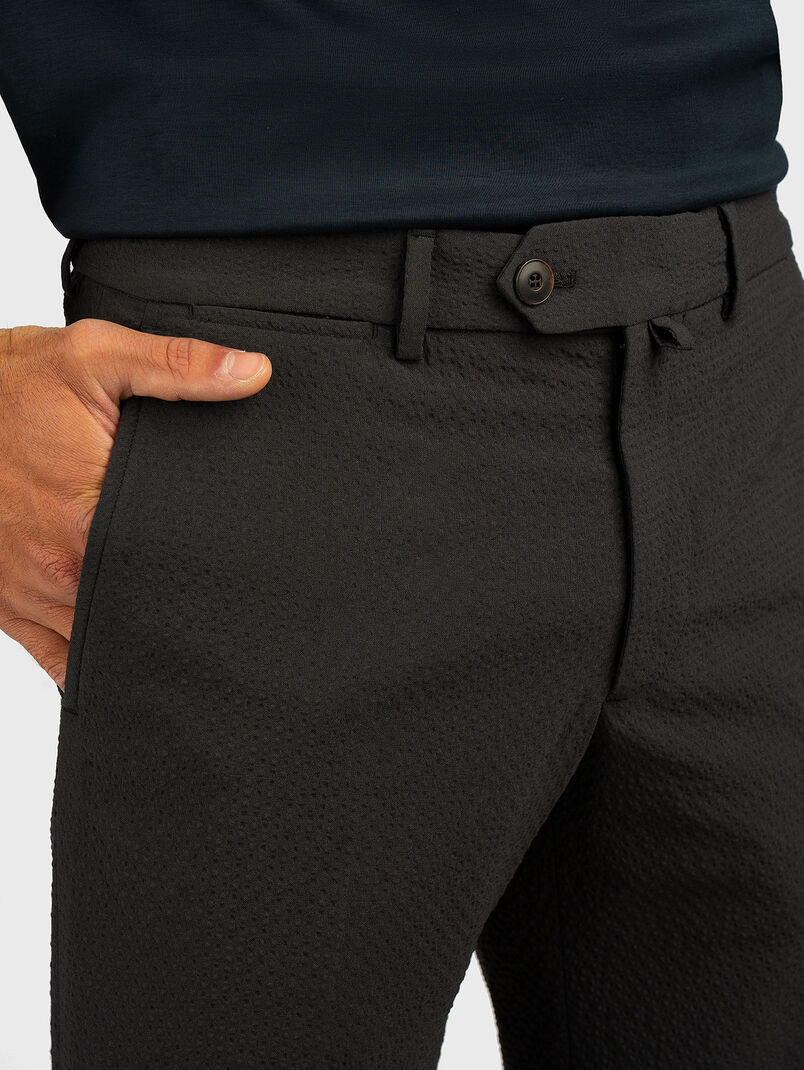 Slim wool trousers - 3