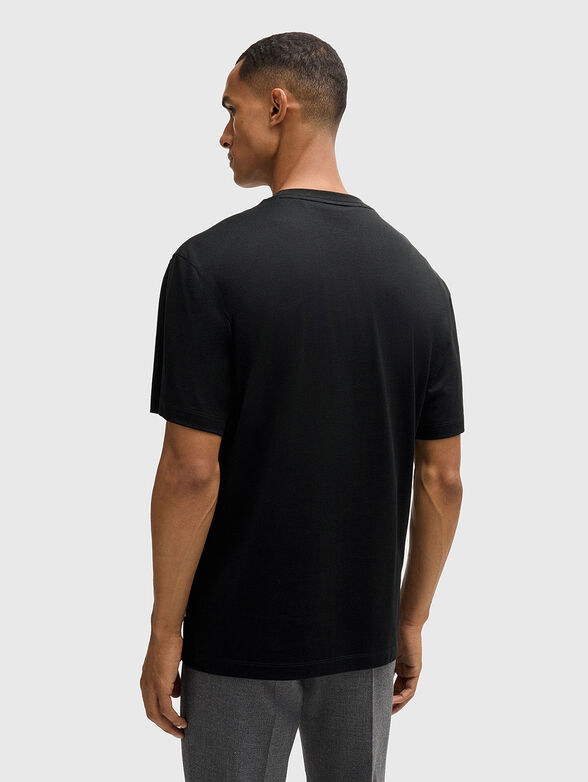 Round neck T-shirt with print - 3