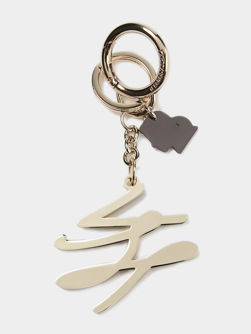 K/Autograph Keychain with logo charm - 3