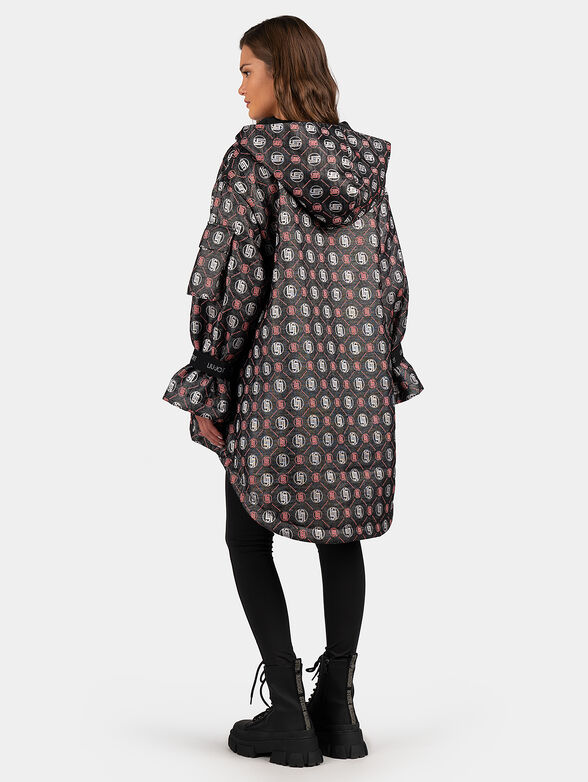 Anorak jacket  with monogram logo pattern - 2