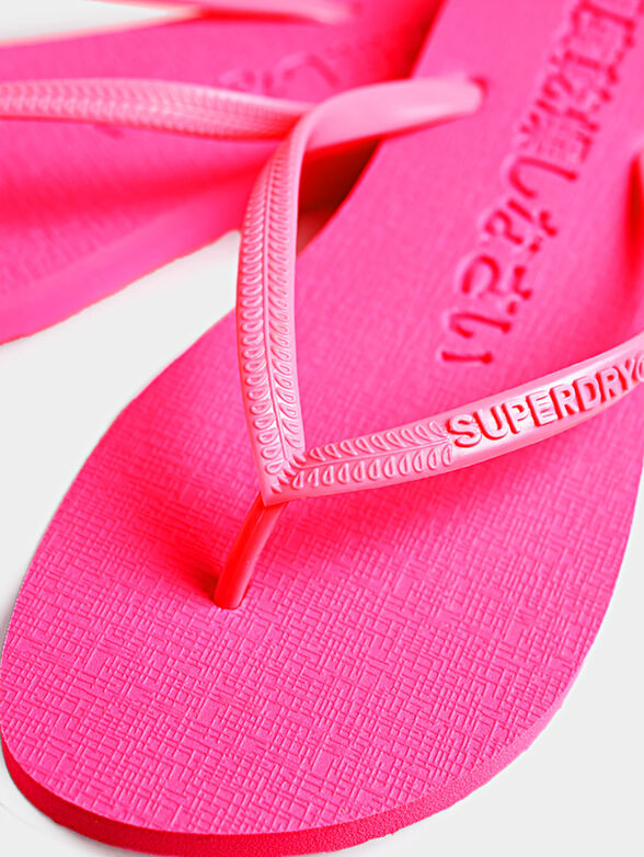 SUPER SLEEK Black flip flops - 2