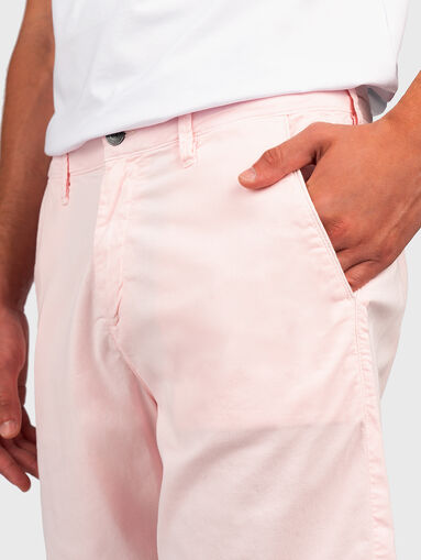 DRAKE WELT beige short pants - 4