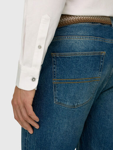 Regular fit silk shirt - 5