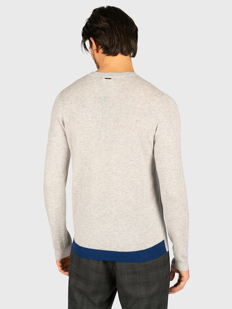 Wool blend sweater - 3
