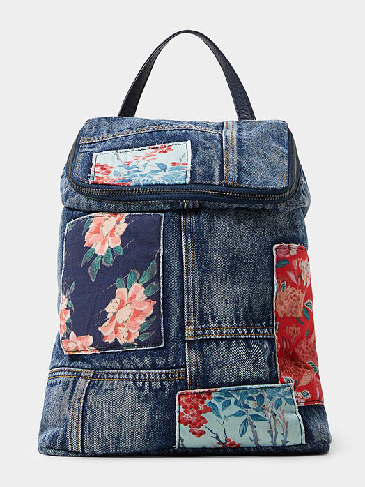 LOEN backpack with floral motifs
