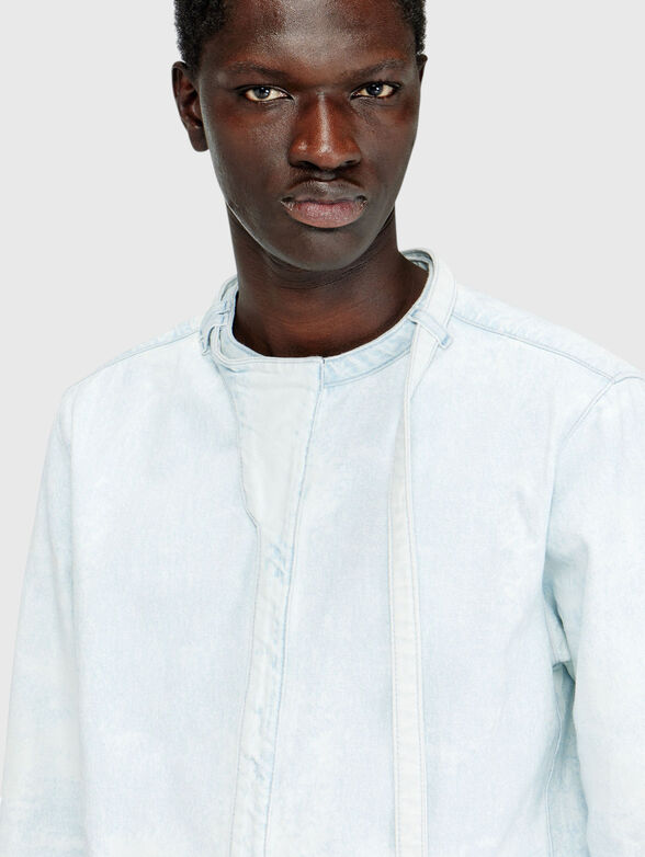 Long-sleeved shirt made of a cotton blend - 4