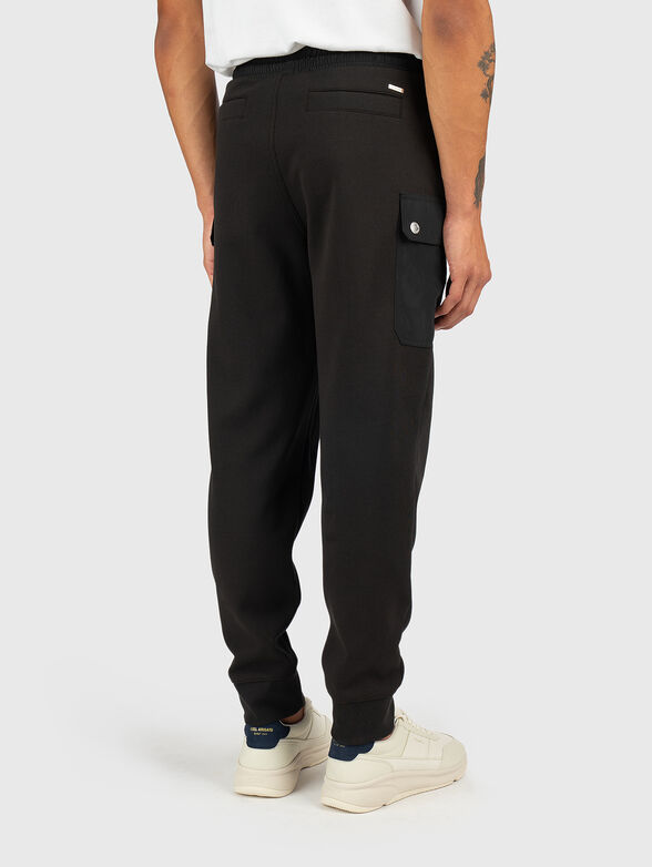 Black cotton trousers - 2