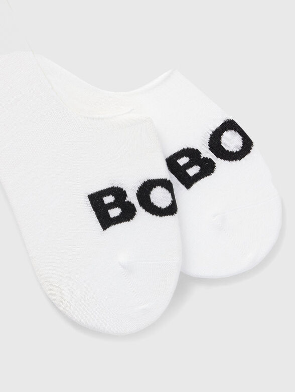 Set of two pairs of socks with logo accent - 2