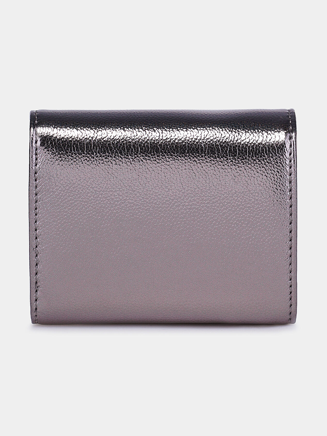 SANDRINE Mini wallet in silver color brand GUESS — Globalbrandsstore.com/en