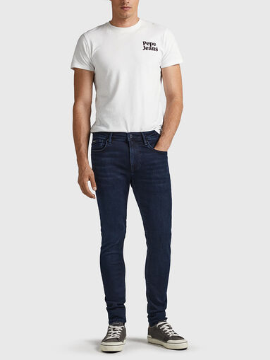 FINSBURY skinny jeans in dark blue - 5