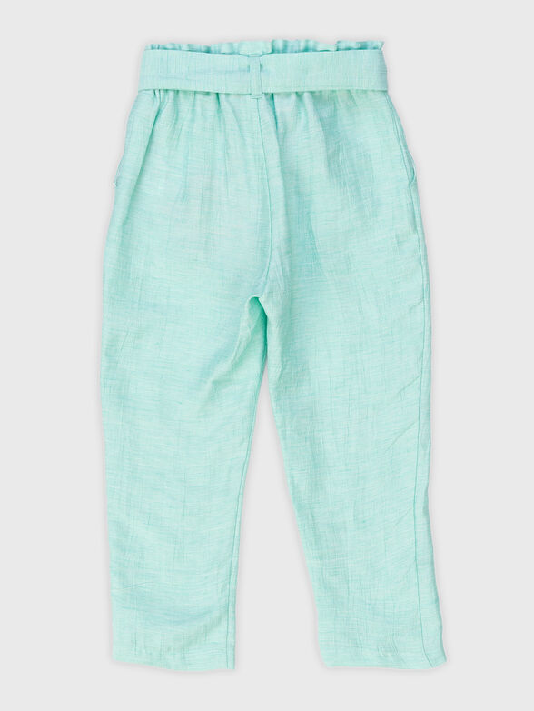 Trousers with belt - 2