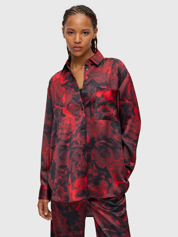 CELODINA shirt with floral print - 1