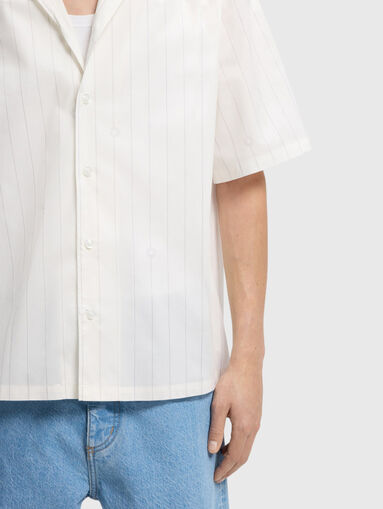 ELIGINO cotton shirt with print - 5