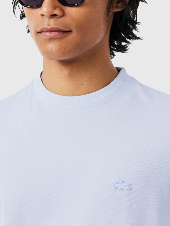 Jacquard Branded Pique T-shirt - 4