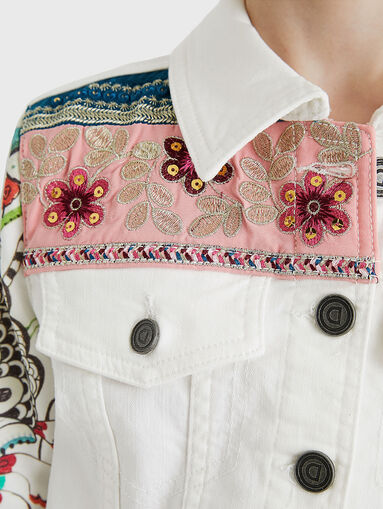 ALDUMBERRI Jacket with embroideries - 5