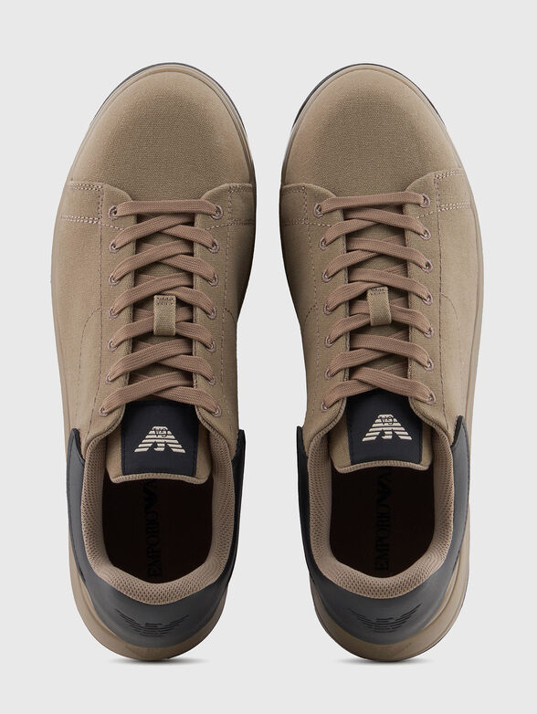 Leather sneakers - 6