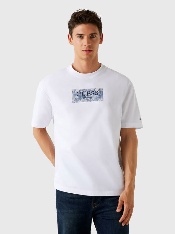 Cotton T-shirt with logo detail - 1