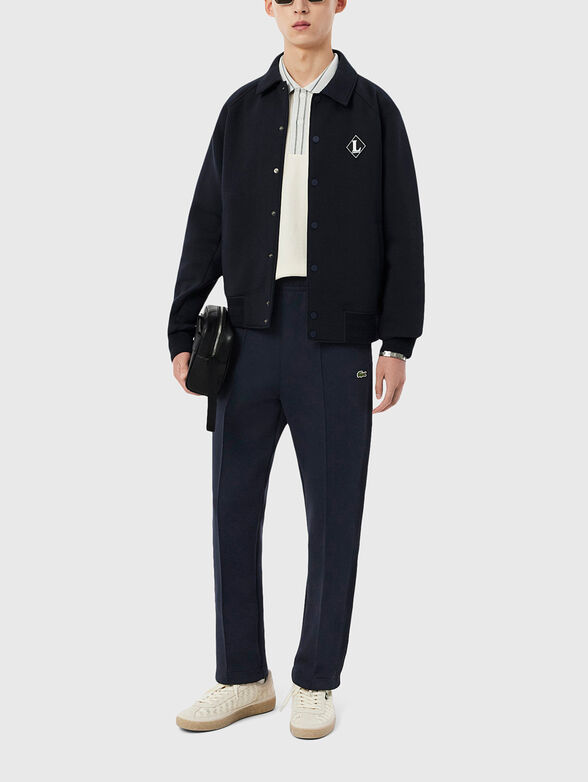 Cotton-blend sweatpants - 4
