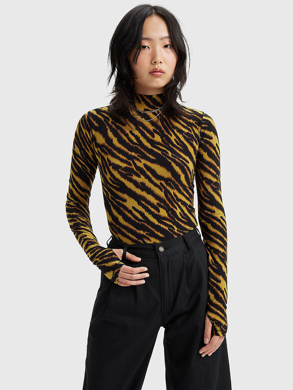 MAMMOTH blouse with animal print - 3