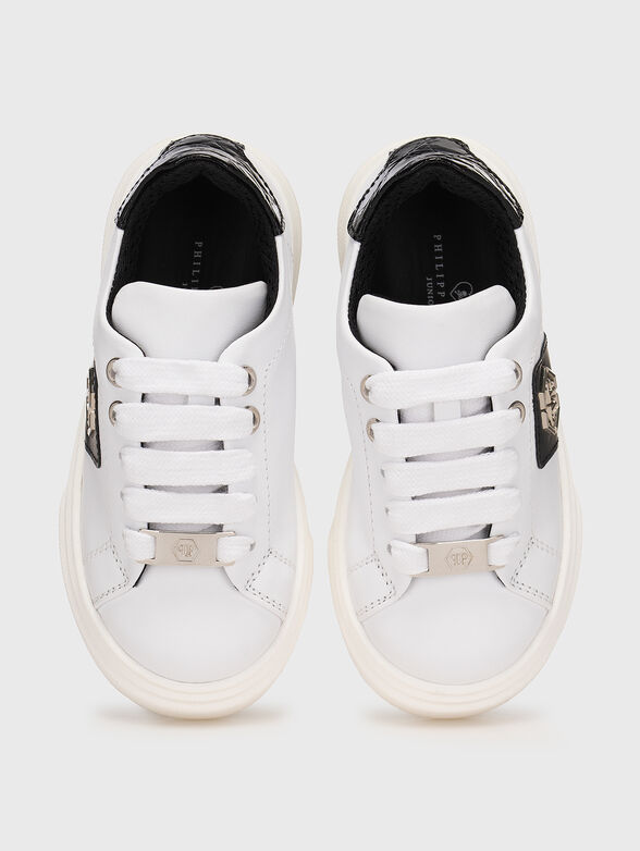 Leather sneakers - 6