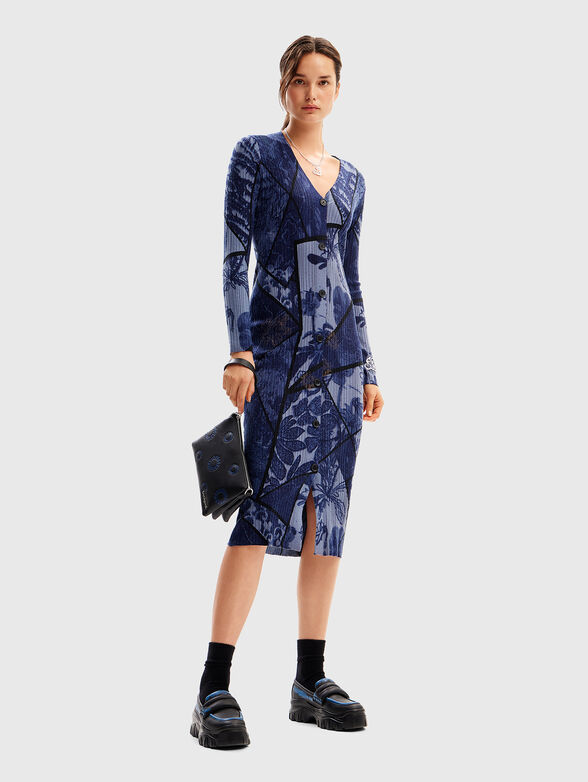 Dress with floral design - 1