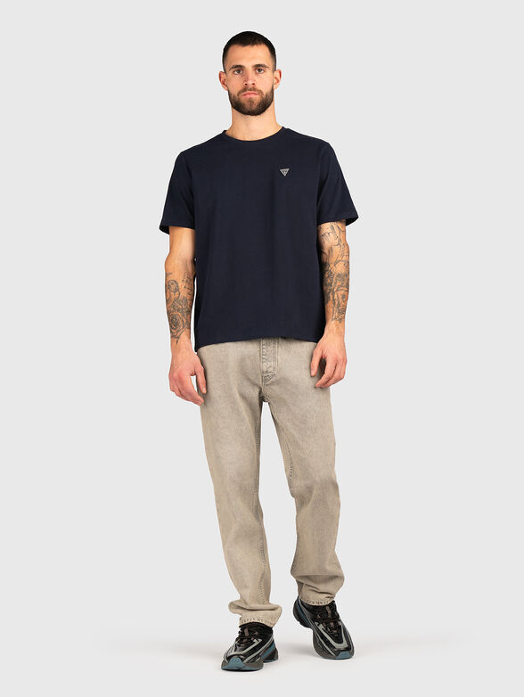 Rond neck black T-shirt - 2
