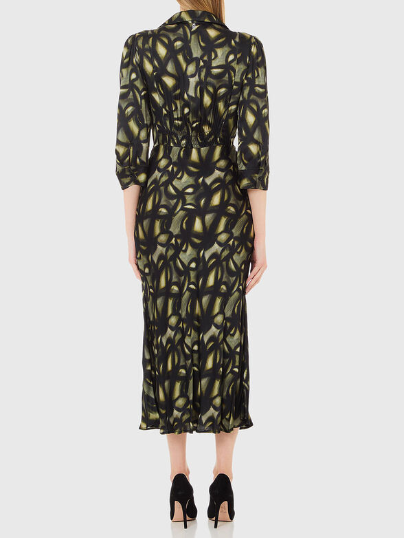 Multicoloured dress with print - 2