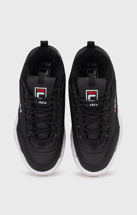 DISRUPTOR black sports shoes brand FILA —