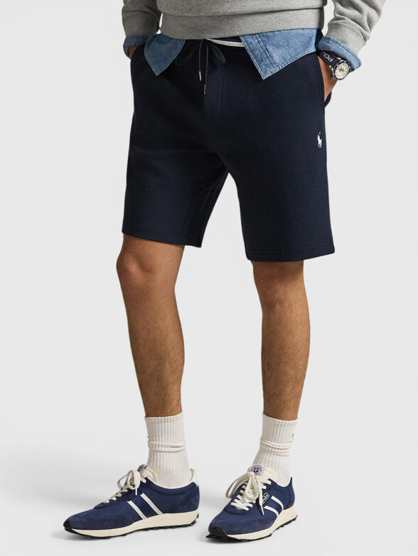 Cotton-blend shorts - 1