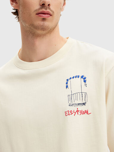 CONNECTICUT T-shirt with print on the back - 3