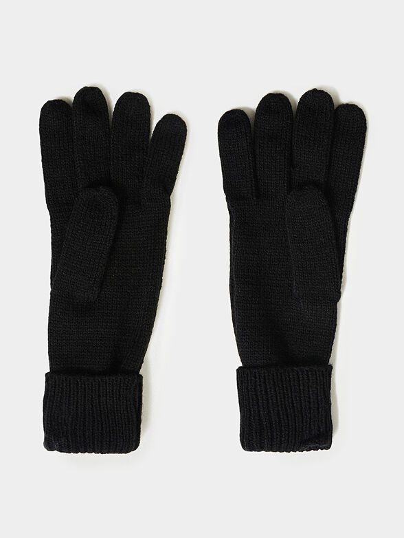 Knitted gloves with sequin details  - 3