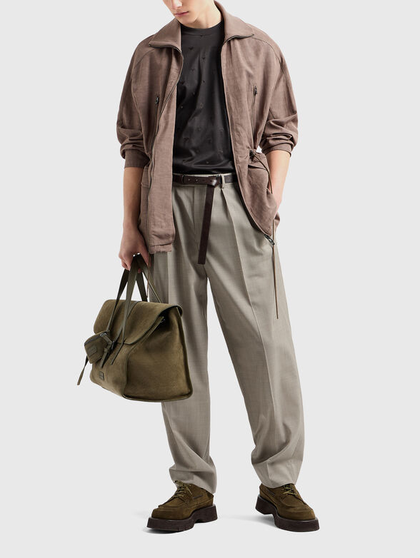 T-shirt with logo embroidery - 2