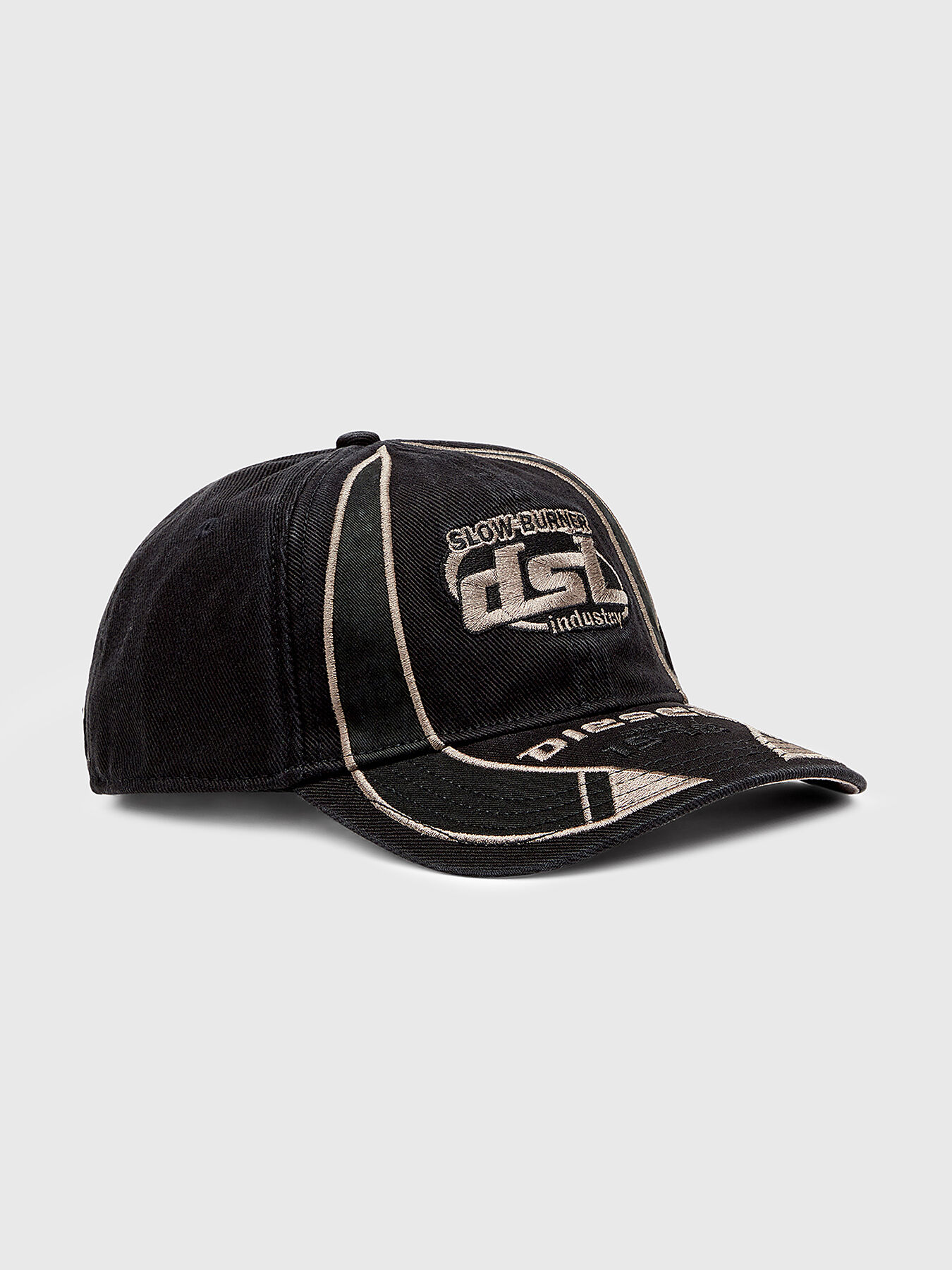 C-ARSON cap with logo embroidery brand DIESEL