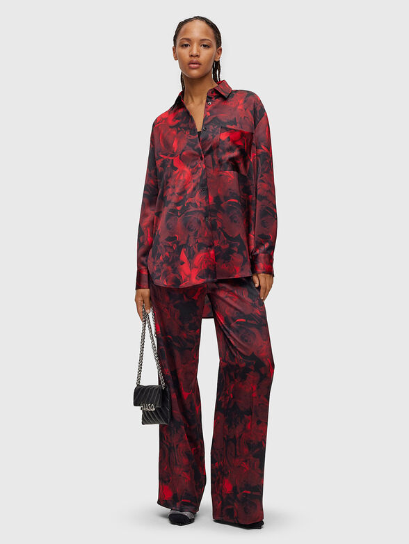 CELODINA shirt with floral print - 2