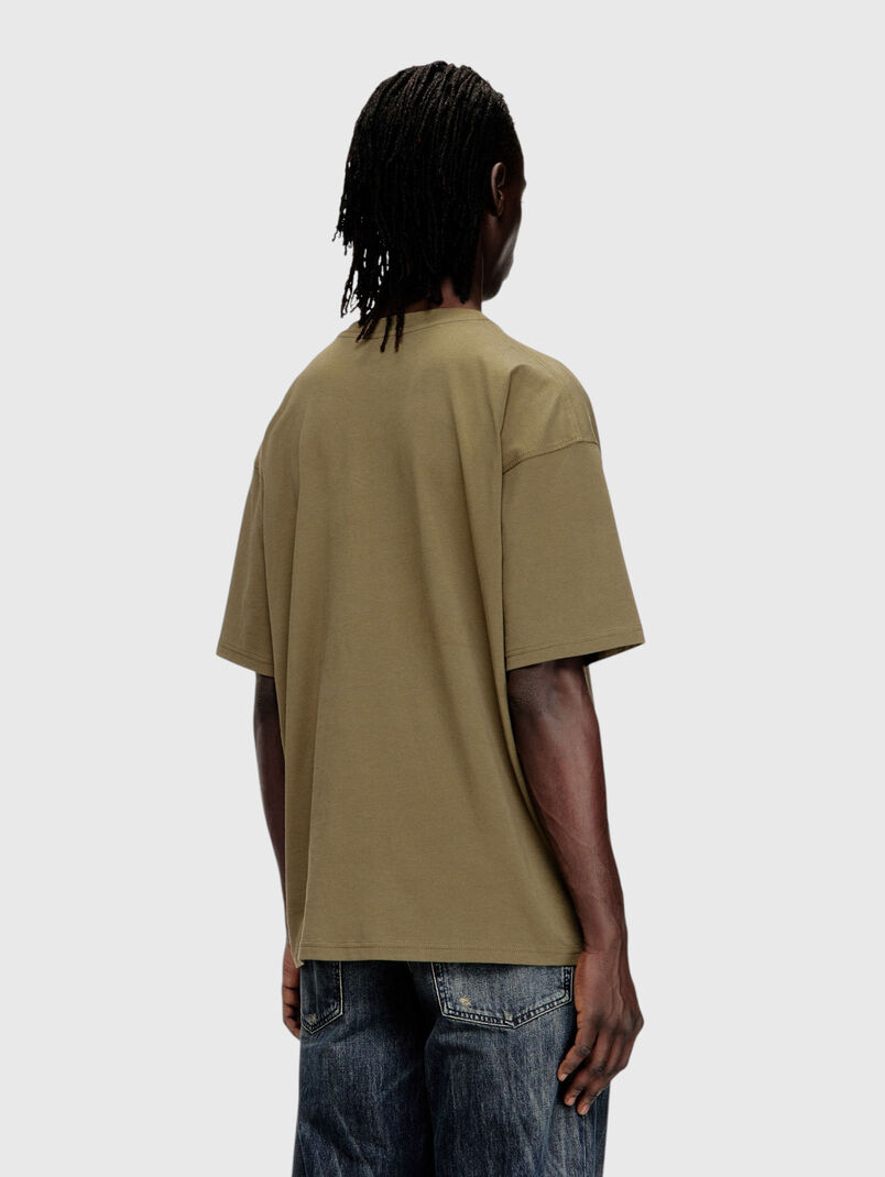 T-BOXT-BLEACH printed cotton T-shirt - 3