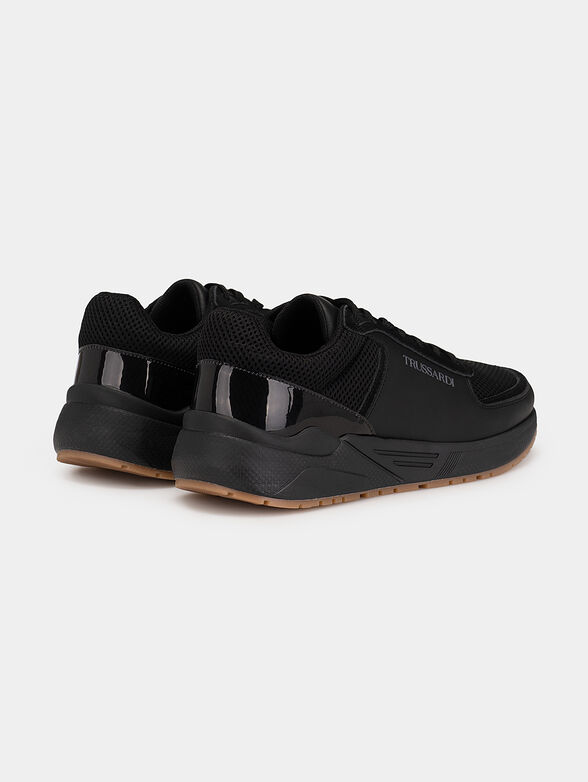 NOTOS black sports shoes - 3