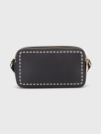 Crossbody bag with contrast stitching - 3