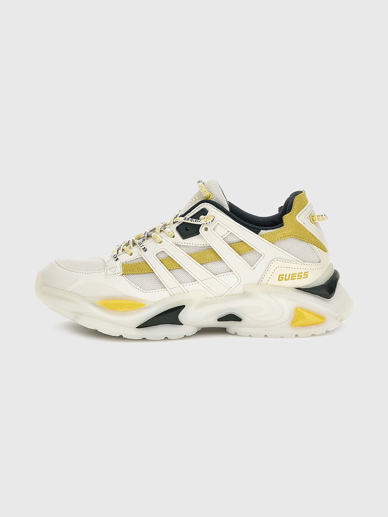 Guess yellow shoes on sale