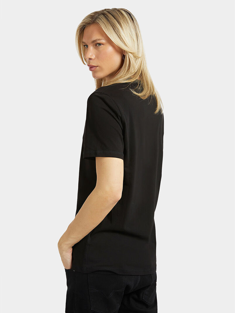 BLURRI black T-shirt with logo print - 3