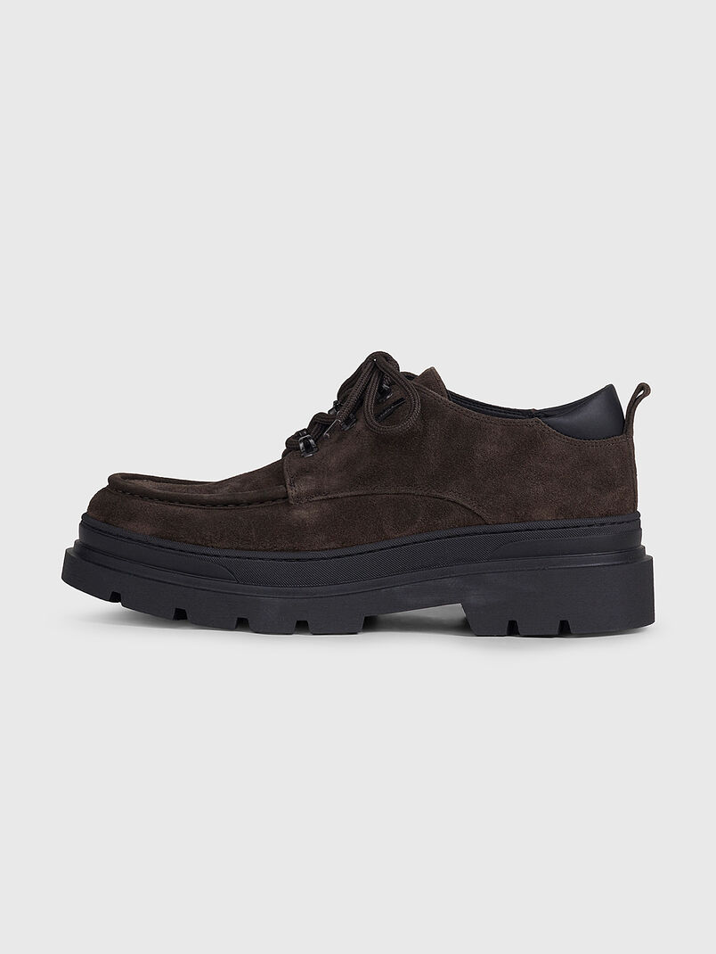 Suede Derby Shoes - 3