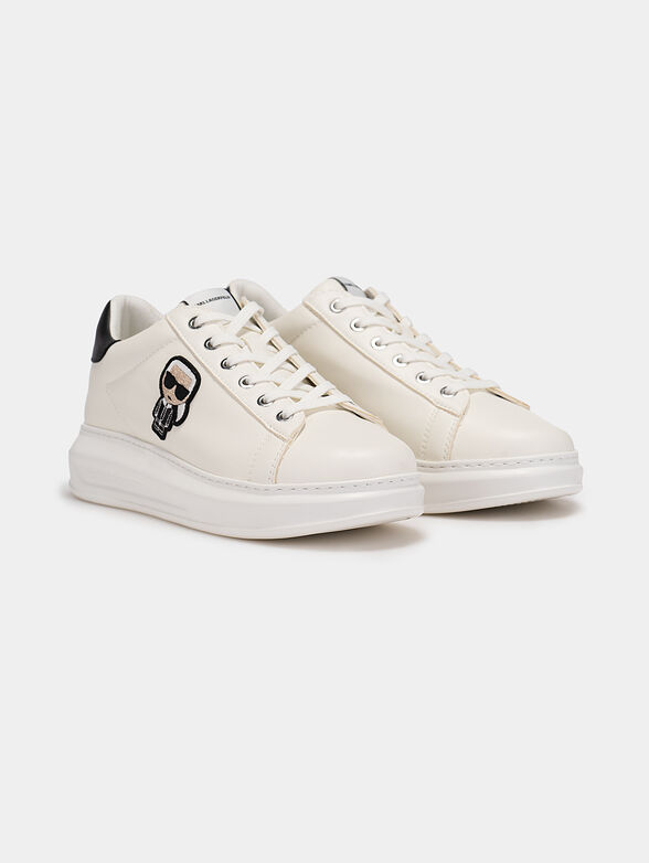KAPRI IKONIC black sneakers with embossed logo - 2