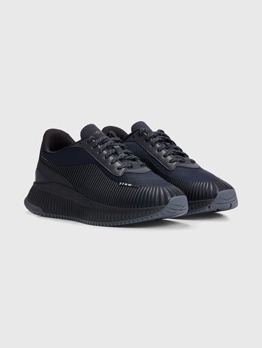 Black sneakers with rubberised details - 3