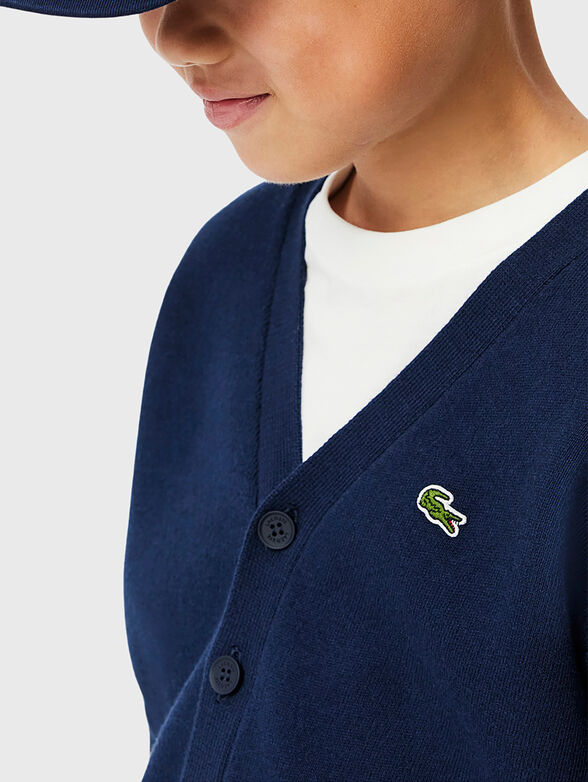 V neck cardigan - 3