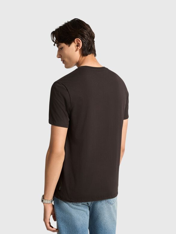 Cotton T-shirt with logo print - 2